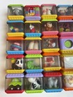 Fisher-price Peek A Blocks Assorted Clear Activity Blocks Lot Mini Figures Read