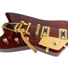 Thunderbird Electric Guitar Tremolo Bridge Brown Hh Pickups Rosewood Fretboard
