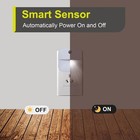 Plug-in Night Light Led Motion Sensor Activated Bathroom Kitchen Hallway 6-pack