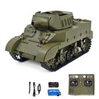 1 16 Rc Tank M8 Hmc Scott Battle Tank 360   Turret Rotary Smoke Rtr Rc Vehicle