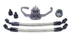 Fuel Pressure Regulator  Gauge  Bracket  Holley Carburetor Fuel Lines Kit 4150