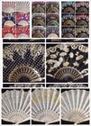 12pc Wedding Party Favor Brigerton Party Spanish  Dance Summer Hand Fans Favor