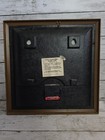 Vintage Busch Beer Lighted Sign Clock 1987 3d Mountain Bar Stained Glass Work Ec