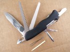 Victorinox Locksmith Swiss Army Pocket Knife - Black 111mm - Very Good