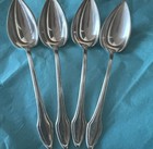 Grapefruit Spoons Set Of 4- Sterling Silver - Alvin  molly Stark    Monogram    k      