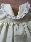 Vintage Baby Girl Yellow Dress Approximately 6 9 Months No Size Tag