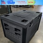 Rolling Road Case Ata Flight Case Wheels Stackable Flight Case For Dj Touring