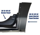 Oe Style Rocker Panel   Quarter Sect  Kit For 15-20 Chevy Suburban Gmc Yukon Xl