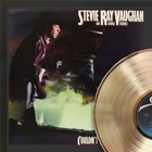 Stevie Ray Vaughn Framed Wood Legends Of Music Lp Record Display   c3 