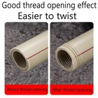 Integrated Internal   External Pipe Threading Tool For 1 2   3 4   Water Pipe