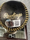 Miguel Cabrera Autographed Black Baseball Beckett Coa