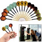 5 Sets  15pcs  Steel Tip Professional Darts Set Darts Slim Barrel Dart Flights