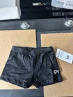 Gk Elite Girls Gymnastics Shorts Youth Black Athletic Dance Nwt