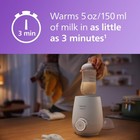 Philips Avent Premium Fast Bottle Warmer  With Smart Temperature Control  Water