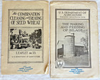 Lot Usda 1926-1931 Farmers  Bulletins - Clearing Land  Making   Feeding Silage