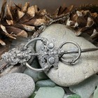 New Pewter Viking Wolf Celtic Brooch Scottish Irish Plaid Tartan Pin