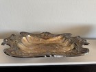 Art Nouveau Vintage Floral Vanity Tray Metal Silver Tone