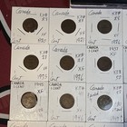Canada 1920 - 1998 One 1 Small Cent Vf - Bu - Proof Like Condition 60 Coin Lot