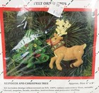 Reindeer Christmas Tree Felt Christmas Ornaments Craft Kit Traditions 1986