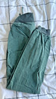 E9 Onda Vs Corduroy Climbing Pants Boulder Pants Green Cotton Italy Women s S