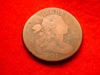 1801 Draped Bust Large Cent Nice Details Cent      81