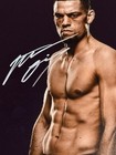 Nate Diaz Signed Autographed 8x10 Photo Authentic Autograph Ufc Mma Beckett Bas