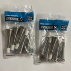 10 Pack Everbilt Spring Door Stops  Satin Nickel  Steel 15580