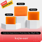 Kojie San Skin Brightening Soap  Bundle Pack - 1 Count  pack Of 24   Orange 65gr
