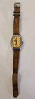 Disney Ingersoll Mickey Mouse  Wristwatch With Leather Strap - Not Working