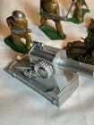 Barclay Manoil Heavy Artillery Lot Cannons  Tank  Soldiers With Shells  Range Fi