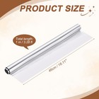 Aluminum Embossing Foil Roll 18 11 x3 28ftx0 1mm Silver