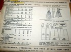  lovely Vtg 1950s Evening Dress Mccalls Sewing Pattern 14 34