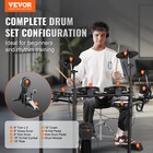 Electric Drum Set Electronic Drum Kit 480 Sounds For Beginners   Adults