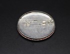 Vtg Apple Butter Festival Pin Button Berkeley Springs W  Va Grinning Teeth 1 75 