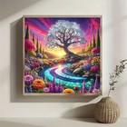 Tree Of Life Sunset Diamond Art Painting Kits For Adults  Diamond Painting Kits 
