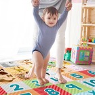 Abc Play Mat For Baby Floor Tummy Time  Alphabet Non-slip Crawling Mat For Ba   