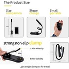 Led Book Light Rechargeable Clip On Reading Lamp 600mah 3 Color Modes Usb