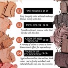 12 Colors Makeup Smoky Eyeshadow Palette 1 Ounce  pack Of 12   Color E Smokey 