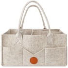  Baby Diaper Caddy Organizer For Changing Table  Nursery Storage Large Khaki