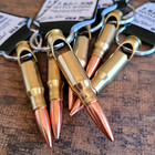 6 Bullet Bottle Opener Keychain  308 7 62mm Real Shell Casing Luckyshot Us Made