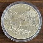 2015 Canada  20 1oz Fine Silver 70th Ann  Of The End Of Italian Campaign toned 