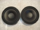New  2  8  Replacement Speakers Pair 4ohm Bass Woofers Car Home Audio Subwoofer