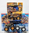 Hot Wheels Monster Trucks Bigfoot 50th Anniversary 1 64 Lot W  Oversized 1 24