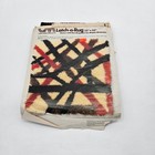 Vintage Cm Latch Hook Rug Abstract 33 x 33  Columbia Minerva New 3578 Canvas