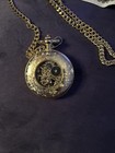 Kansas City Railroad Pocket Watch Gold Tone