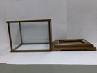 Glass Case display Cases  Of The Wooden Frame japanese Antique