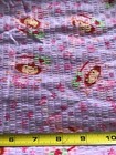 Fabric Fq Cotton Quilt Lavender  Vtg Strawberry Shortcake Doll Dance Ballet S