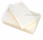 Laminating Pouches - Luggage Tag Pouches 2-1 2  X 4-1 4  W  Slot  5 Mil  50 Pcs