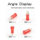 Guide Signal Lamps Neon Indicator Panel Mount Red Green Yellow 12v 24v 220v 380v