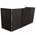 Pro X Xf-5x3048b 5 Panel Black Frame Dj Facade W stainless Quick Release